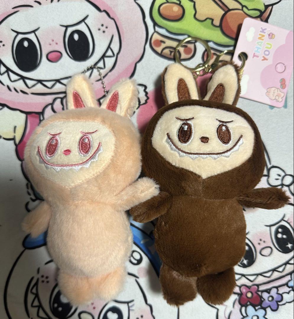 ラブブ ぬいぐるみマスコット2個セット - メルカリ