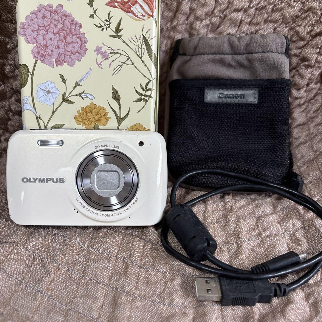 みしゃぽこOLYMPUS VH-210 ホワイト デジタルカメラ Amazon | OLYMPUS デジタルカメラ VH-210 ホワイト 1400万画素