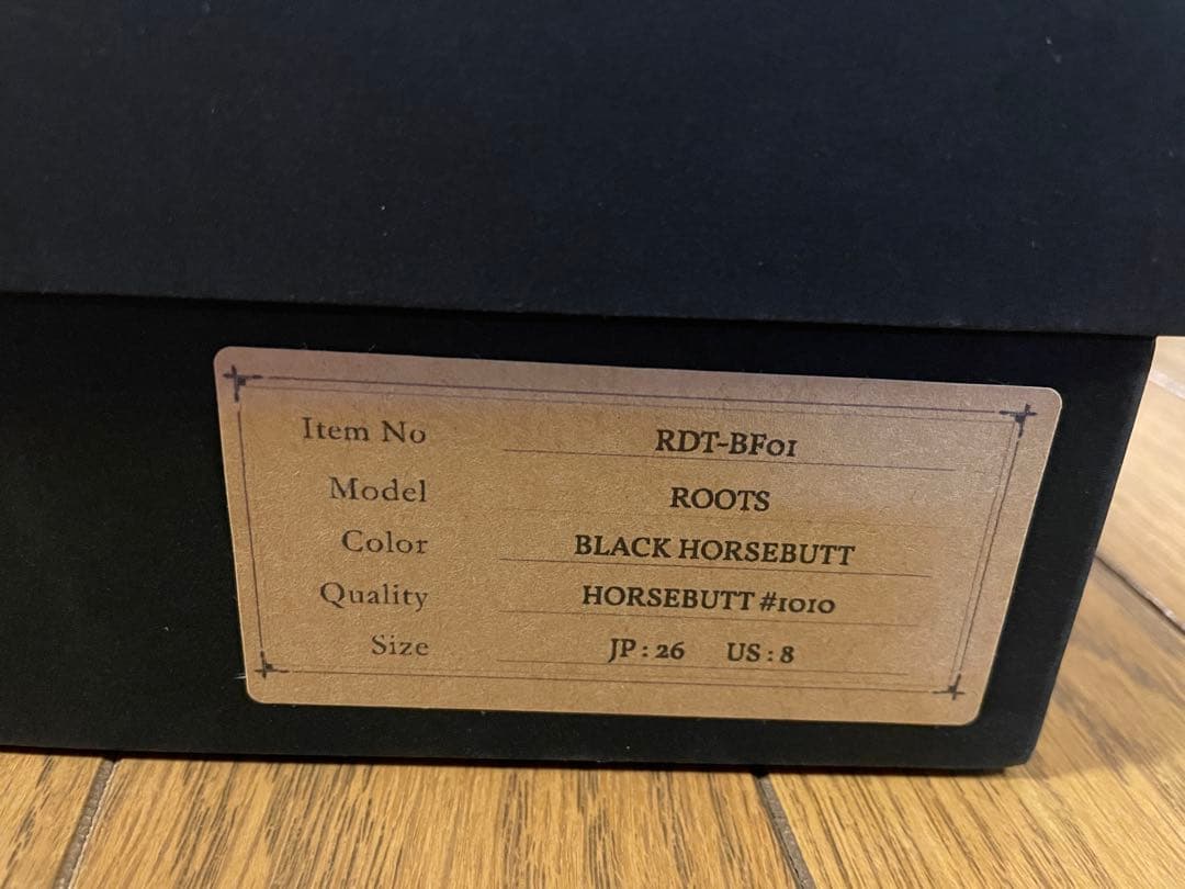 新品未使用 ROLLING DUB TRIO ROOTS US8 26cm 新品未使用 ROLLING DUB TRIO ROOTS US8 26cm