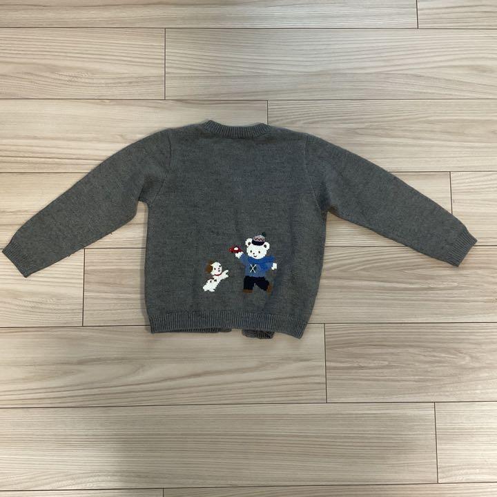 ファミリア　カーディガン110センチ