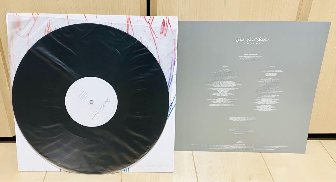 LP 宇多田ヒカル One Last Kiss 綾波レイジャケット レコード