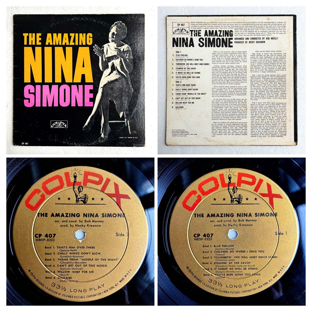 Nina Simone The Amazing初期傑作US金ラベルColpix盤 Nina Simone The Amazing初期傑作US金ラベルColpix盤 洋楽