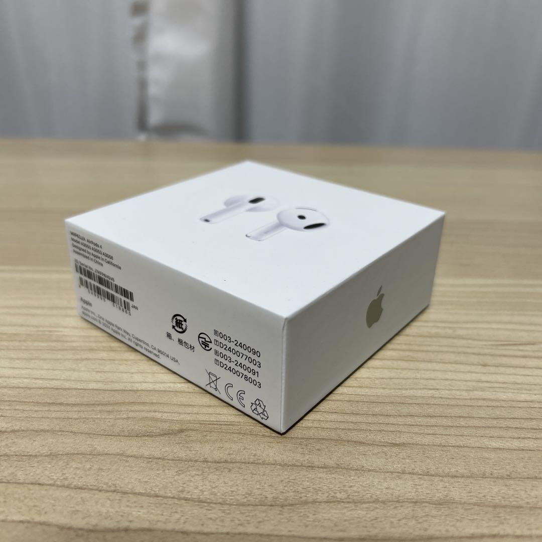 【新品未開封】AirPods 4 本体 USB-C充電対応 ANC搭載無し