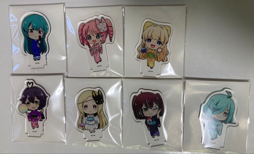 魔法少女にあこがれて アクリルぷちスタンド セット