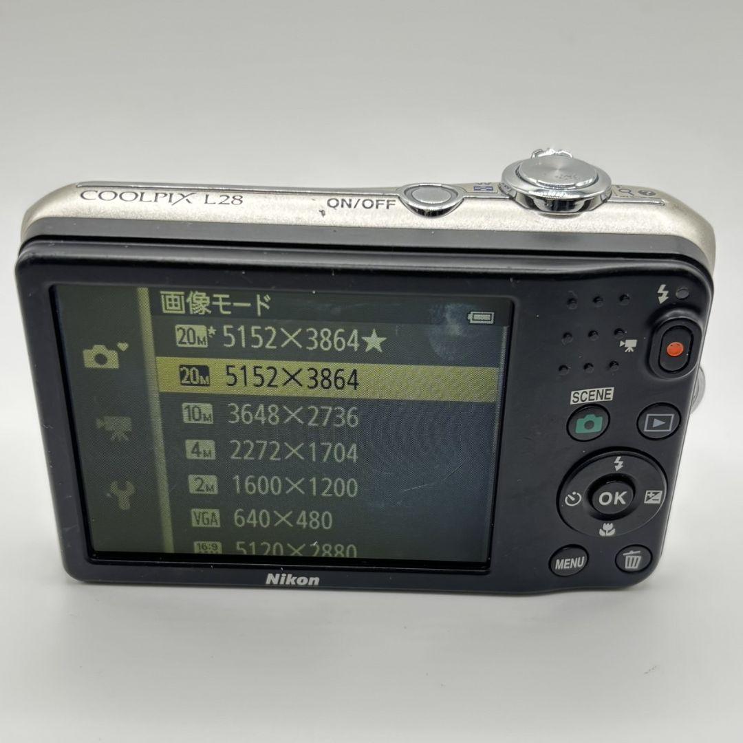 Nikon ニコン COOLPIX L28 単3電池式
