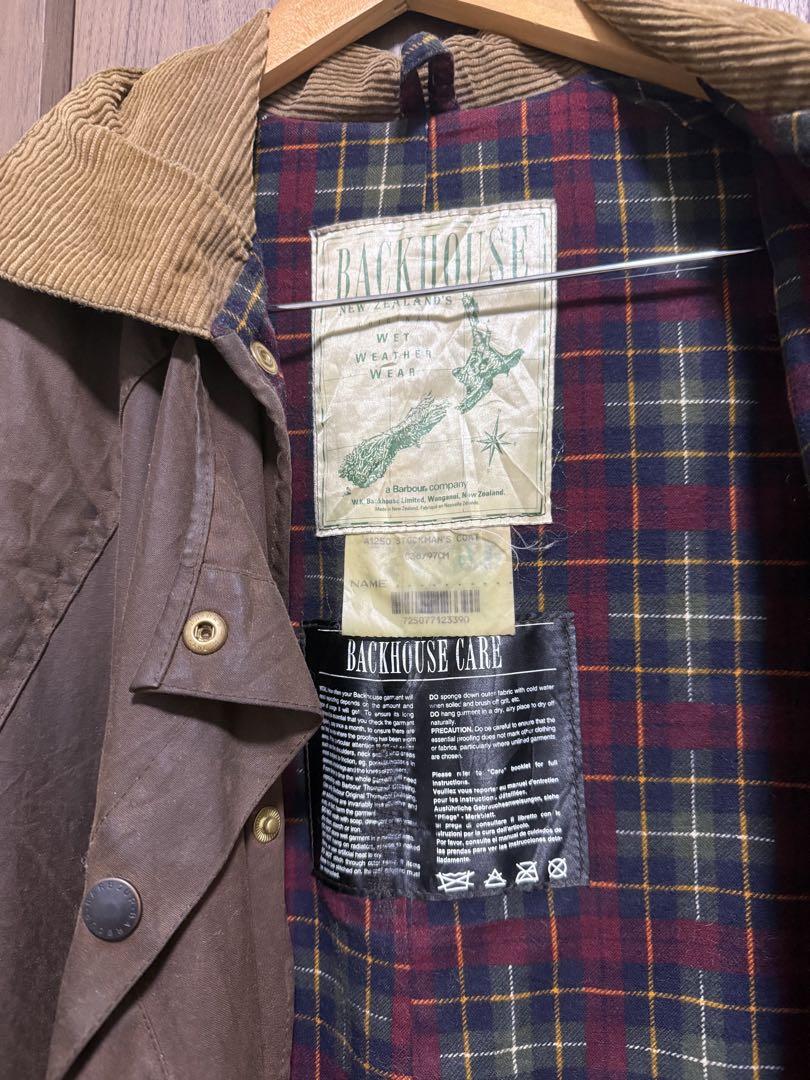 希少✨️Barbour×BackHouse オイルド90s