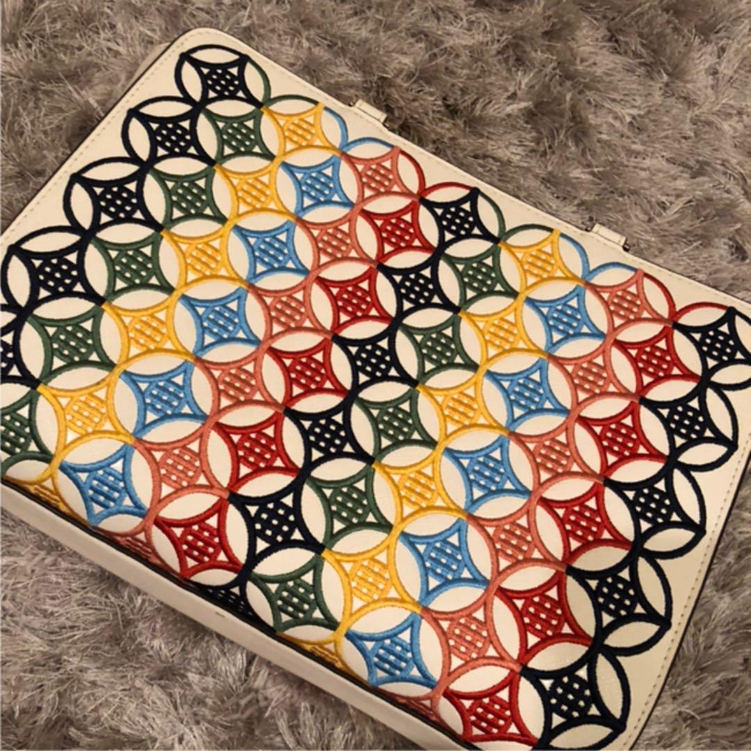 値下げしました)トリーバーチ 刺繍バッグ