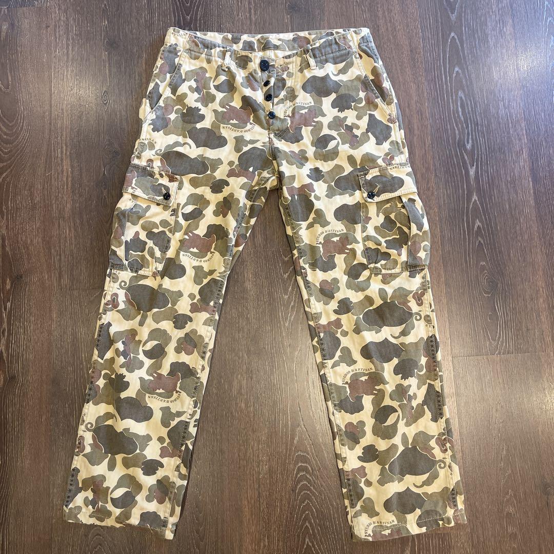 STUDIO D'ARTISAN ステュディオダルチザン カーゴパンツ