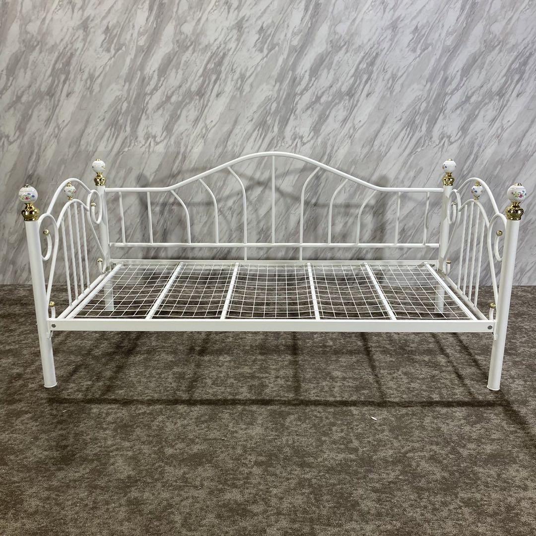 ニトリ ベットフレーム JULIA シングルサイズ アンティーク 寝具 M235
