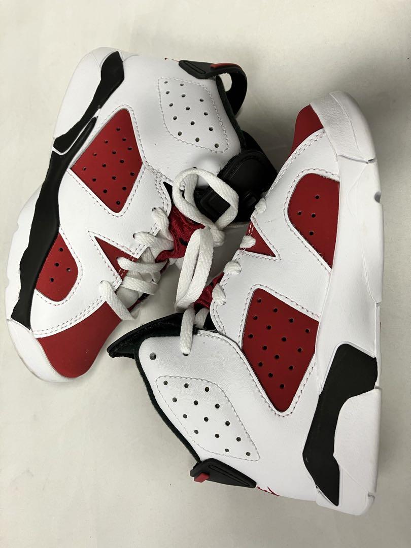 17㎝ NIKE jordan 6 PS KIDS カーマイン　ジョーダン
