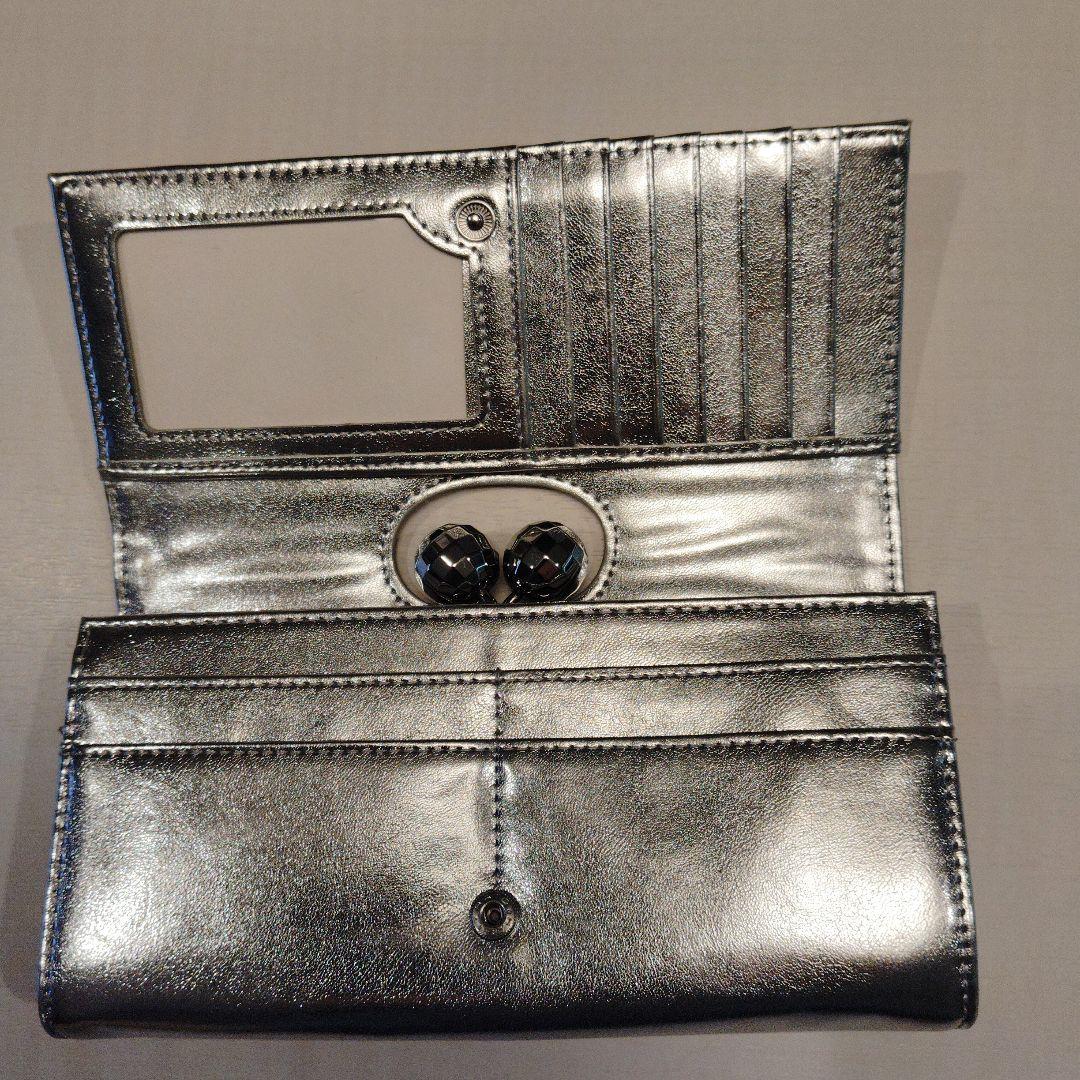 【TED BAKER】希少！Dissco メタリックボールがま口財布 TED BAKER】希少！Dissco メタリックボールがま口財布 (TED