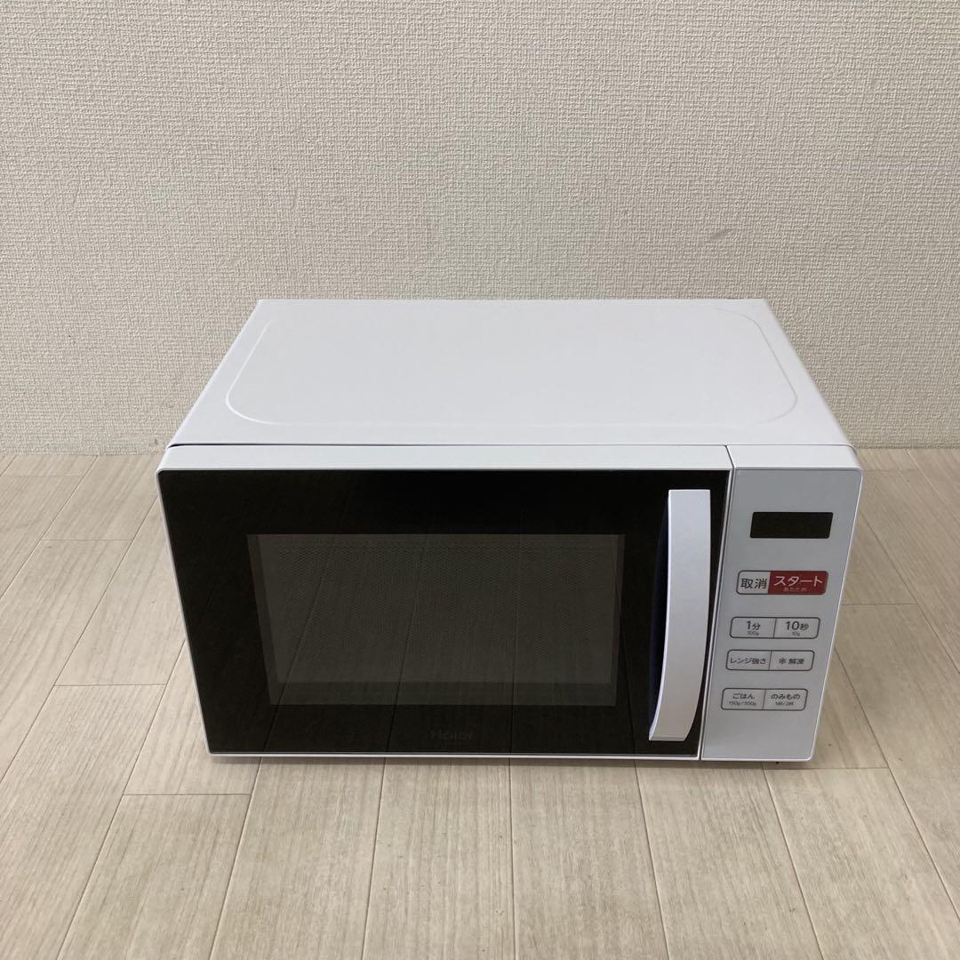 美品】Haier 2024年製 ターンテーブル電子レンジ KS-MW23T17