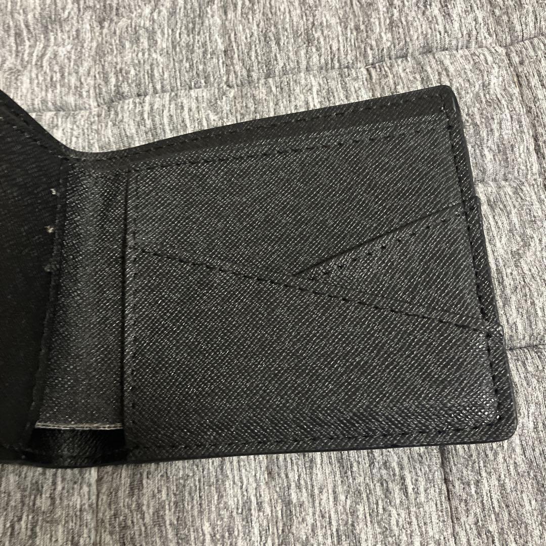 LOUIS VUITTON ブラック 二つ折り財布　箱付き