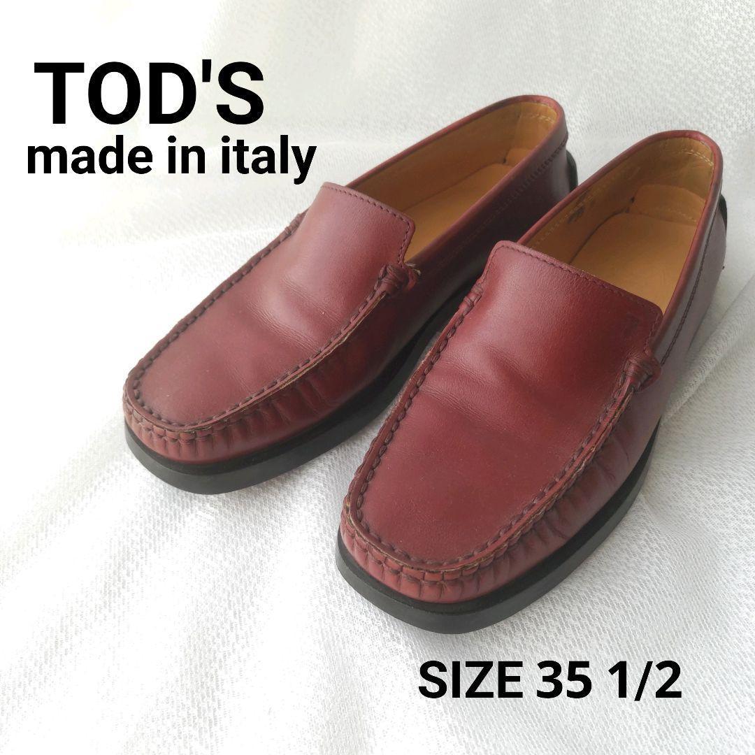 美品 トッズ ドライビングシューズ　35 TOD'S - トッズ ドライビングシューズ 35美品 -の通販 by ブラン