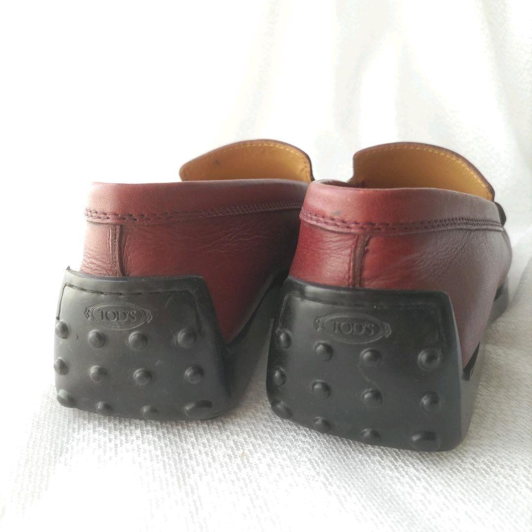 TOD'S トッズ／ドライビングシューズ／ワインレッド 35 1/2 セール TODS トッズ／ドライビングシューズ／ワインレッド 35 1/2
