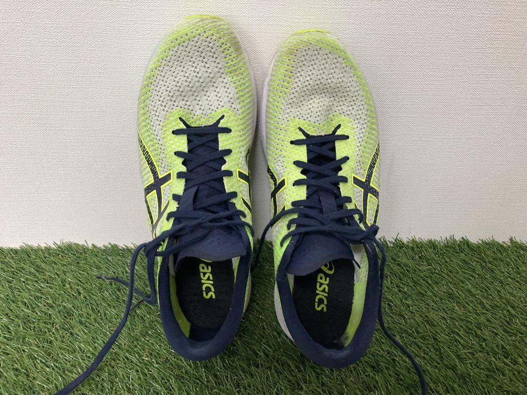 マジックスピード2 28cmbr/ASICS ランニングシューズ 蛍光イエロ
