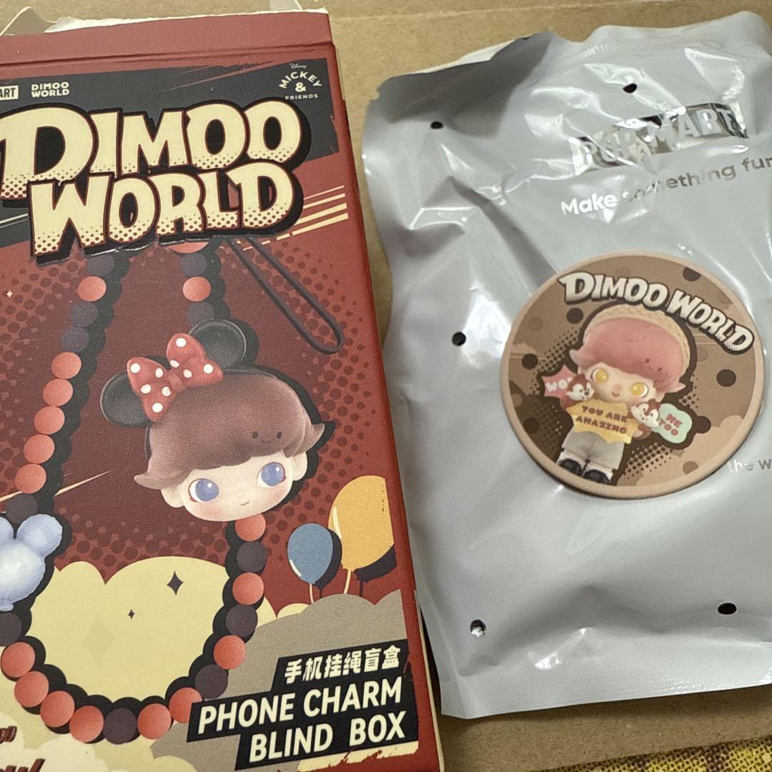 DIMOO WORLD × DISNEY フォンストラップ チップとデール - メルカリ