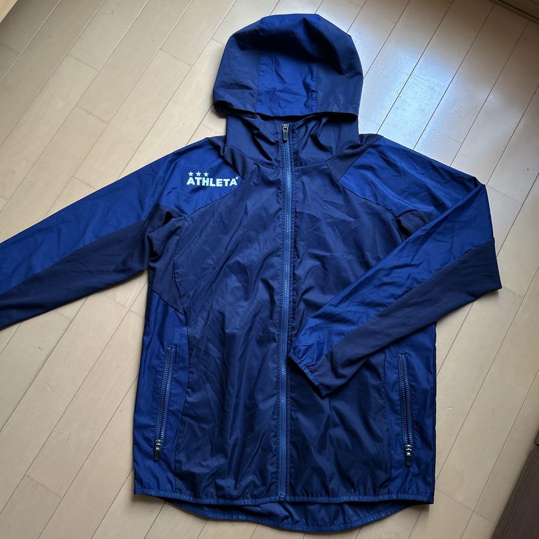 ★状態良好★ATHLETA 防寒 ジャージ 上下セット L サッカー