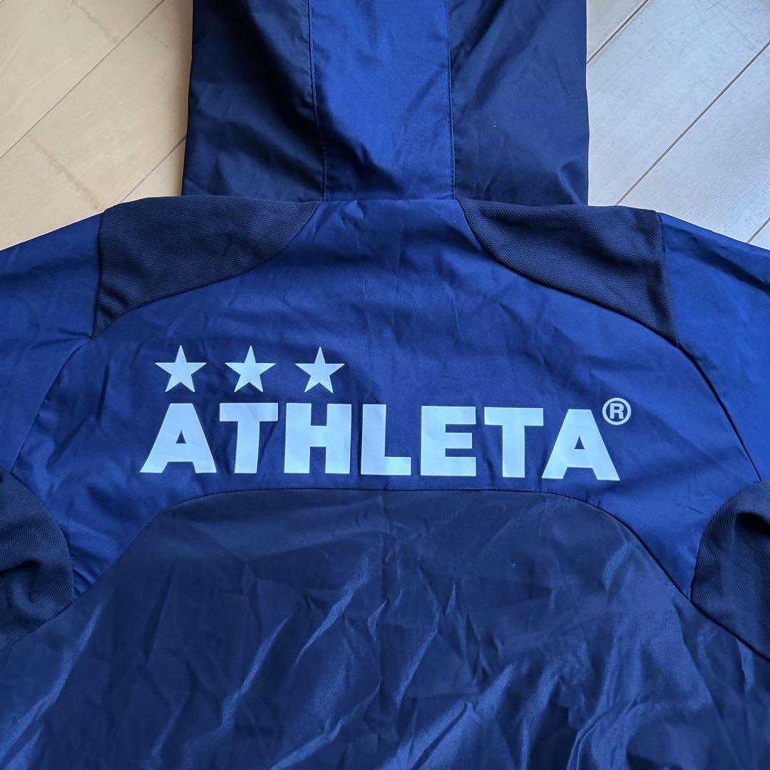 ★状態良好★ATHLETA 防寒 ジャージ 上下セット L サッカー