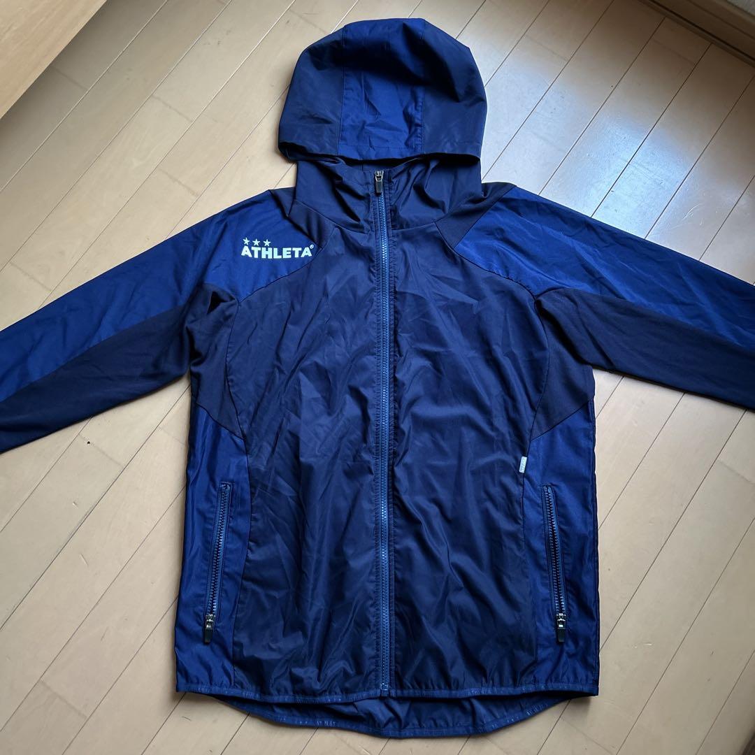 ★状態良好★ATHLETA 防寒 ジャージ 上下セット L サッカー