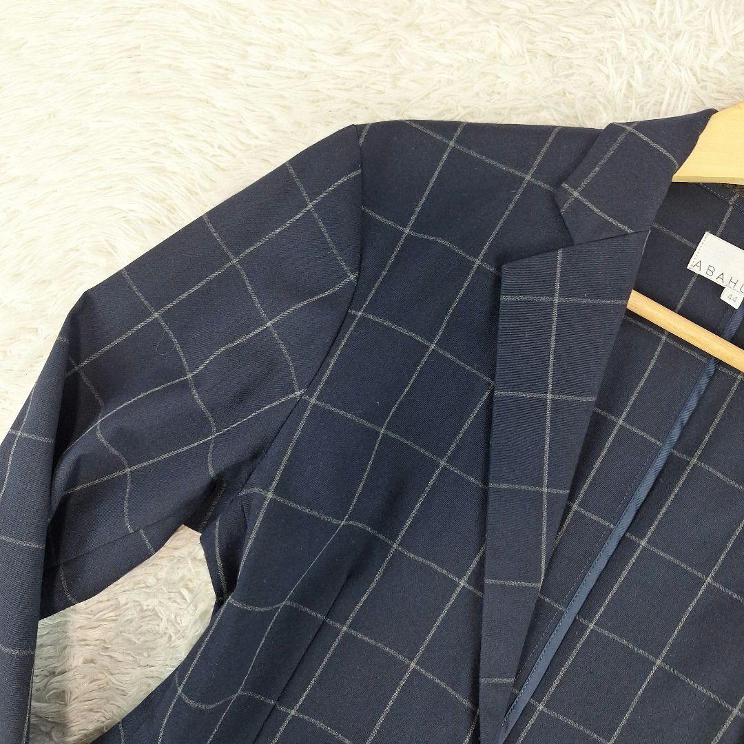 アバハウス　フランス高級生地CARREMAN　トラベルスーツ　ストレッチ　S