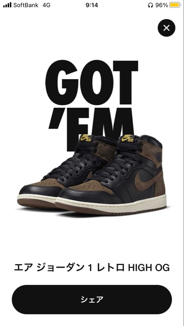 Nike Air Jordan 1 Retro High OG Palomino