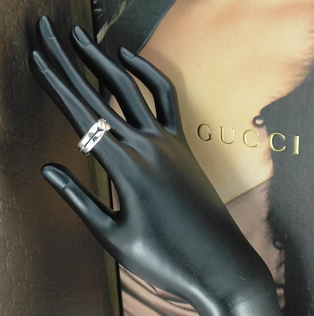 ☆SALE☆【GUCCI】ノット インフィニティ リング 11号 2063