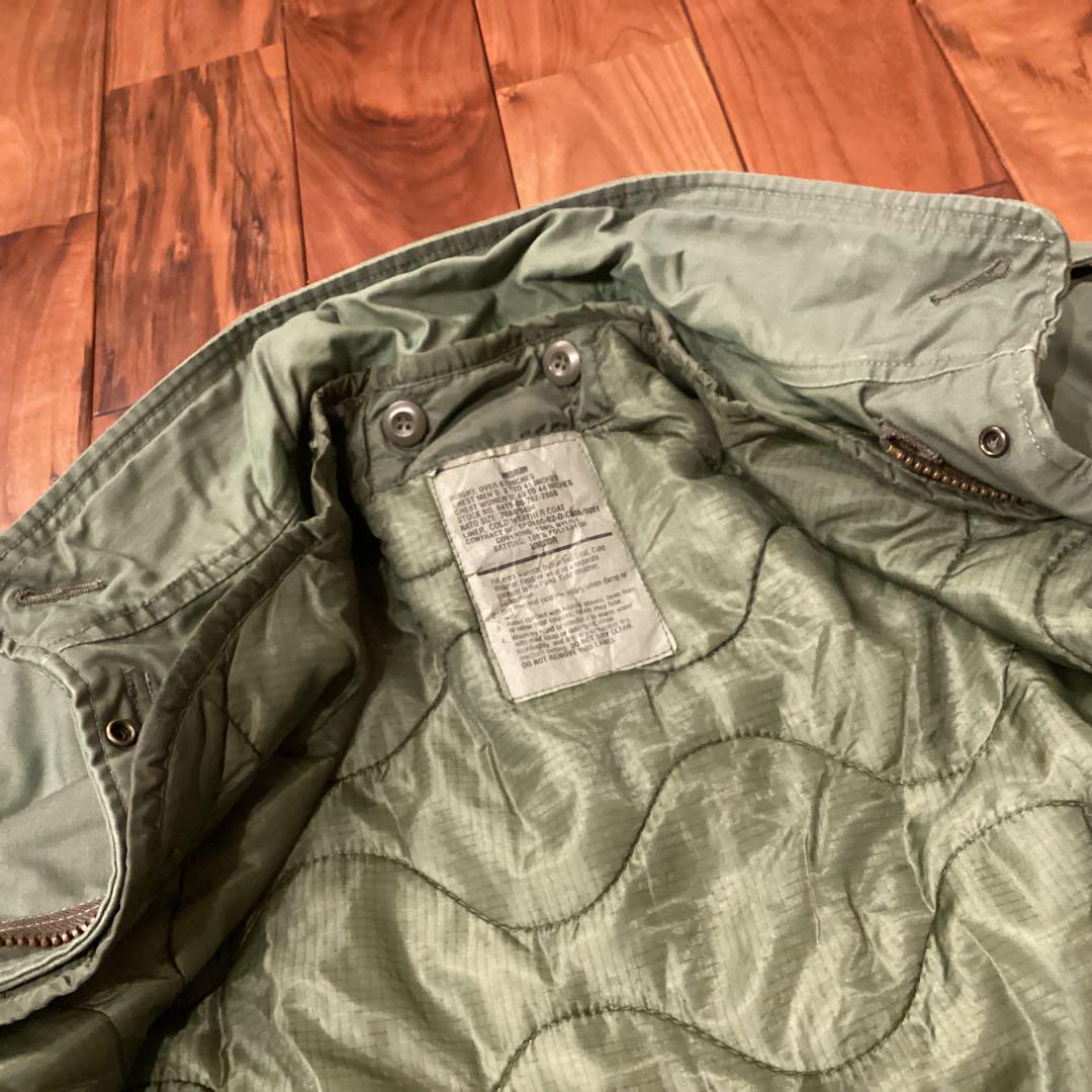 ALPHA INDUSTRIES ミリタリー ジャケット M-65 ライナー付き
