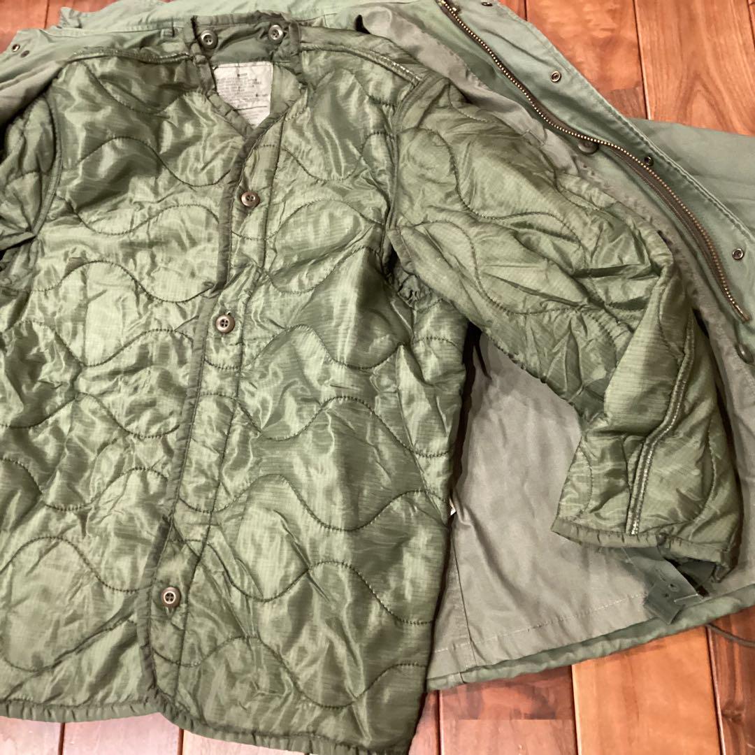 ALPHA INDUSTRIES ミリタリー ジャケット M-65 ライナー付き