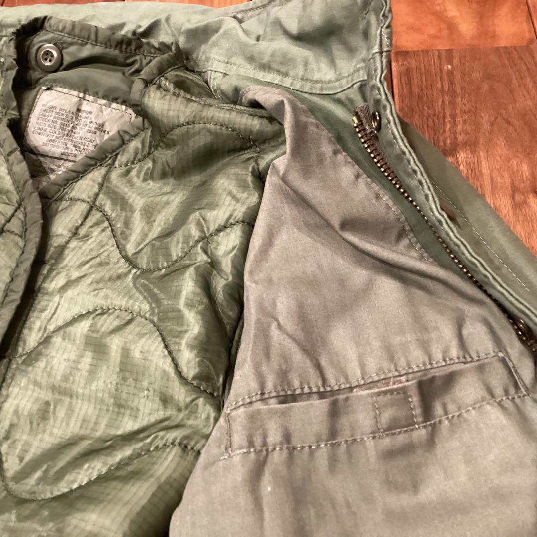 ALPHA INDUSTRIES ミリタリー ジャケット M-65 ライナー付き