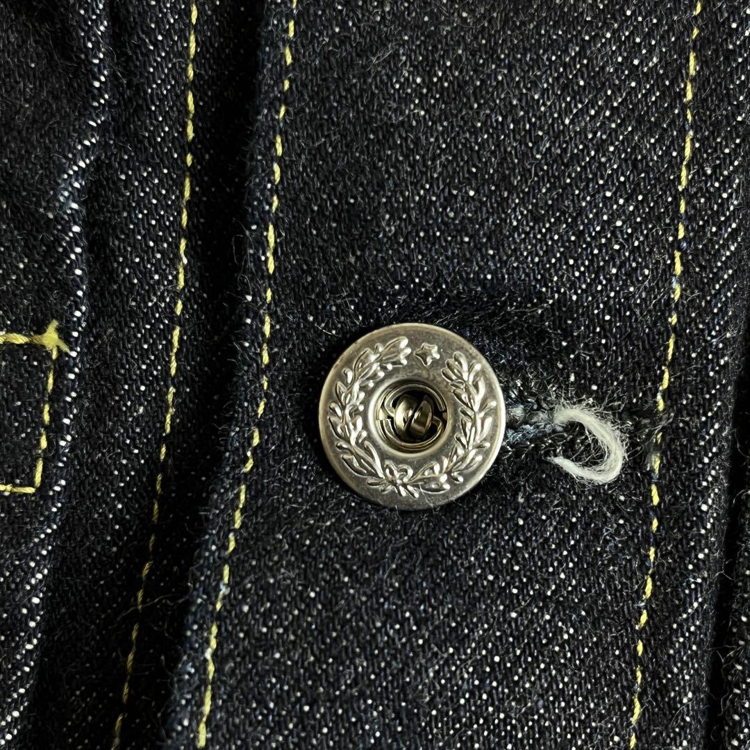 【極美品 サイズ44】TCB jeans 大戦モデル デニムジャケット Tバック