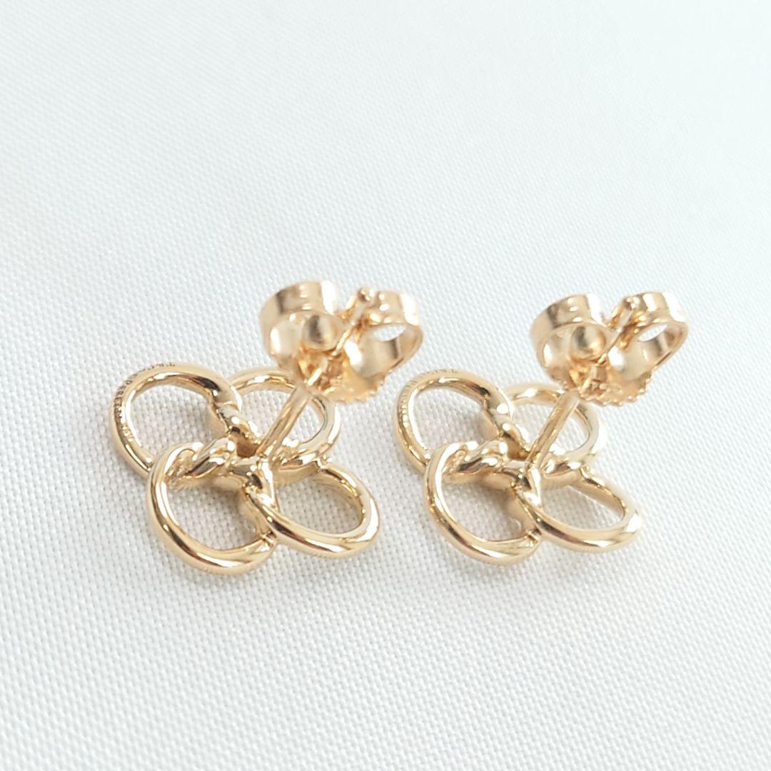 【希少】TIFFANY ティファニー クアドロフォリオ ピアス 4351
