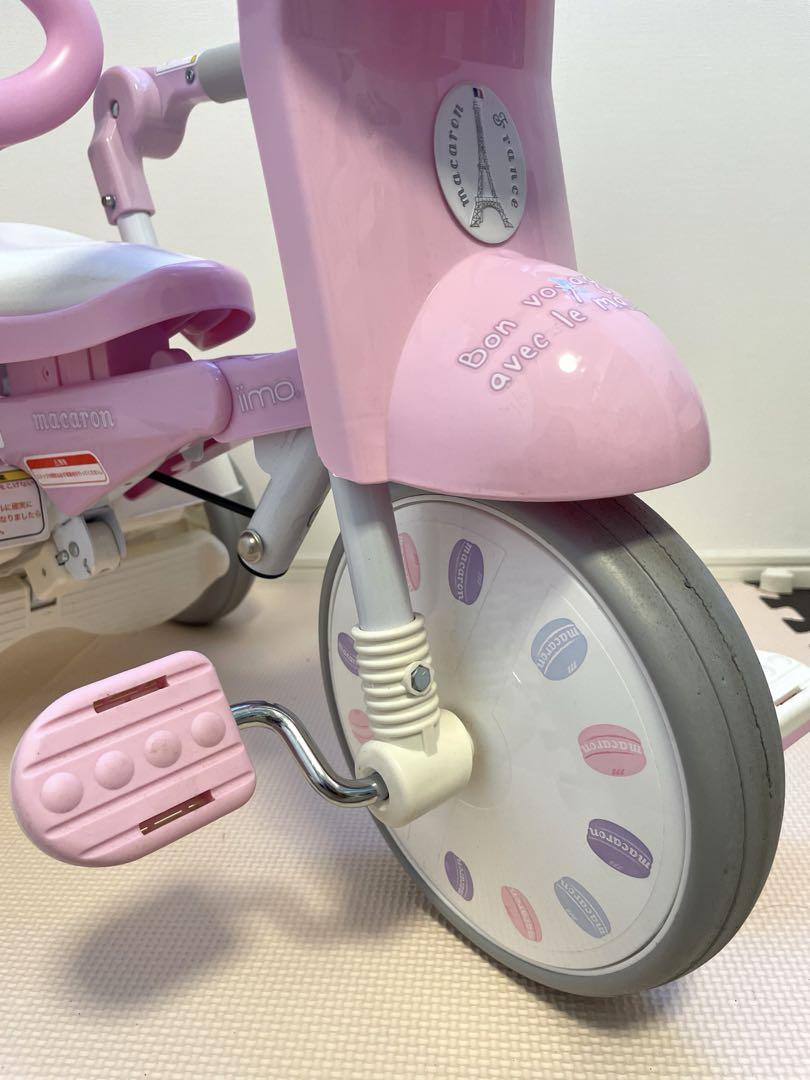 iimo  三輪車  #02  マカロンピンク　折りたたみ式　TRICYCLE