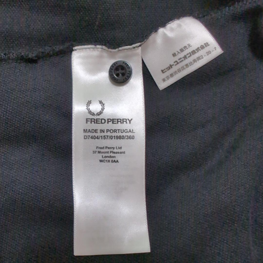 FRED PERRY ネイビー ポロワンピース 半袖 FRED PERRY ネイビー ポロワンピース 半袖