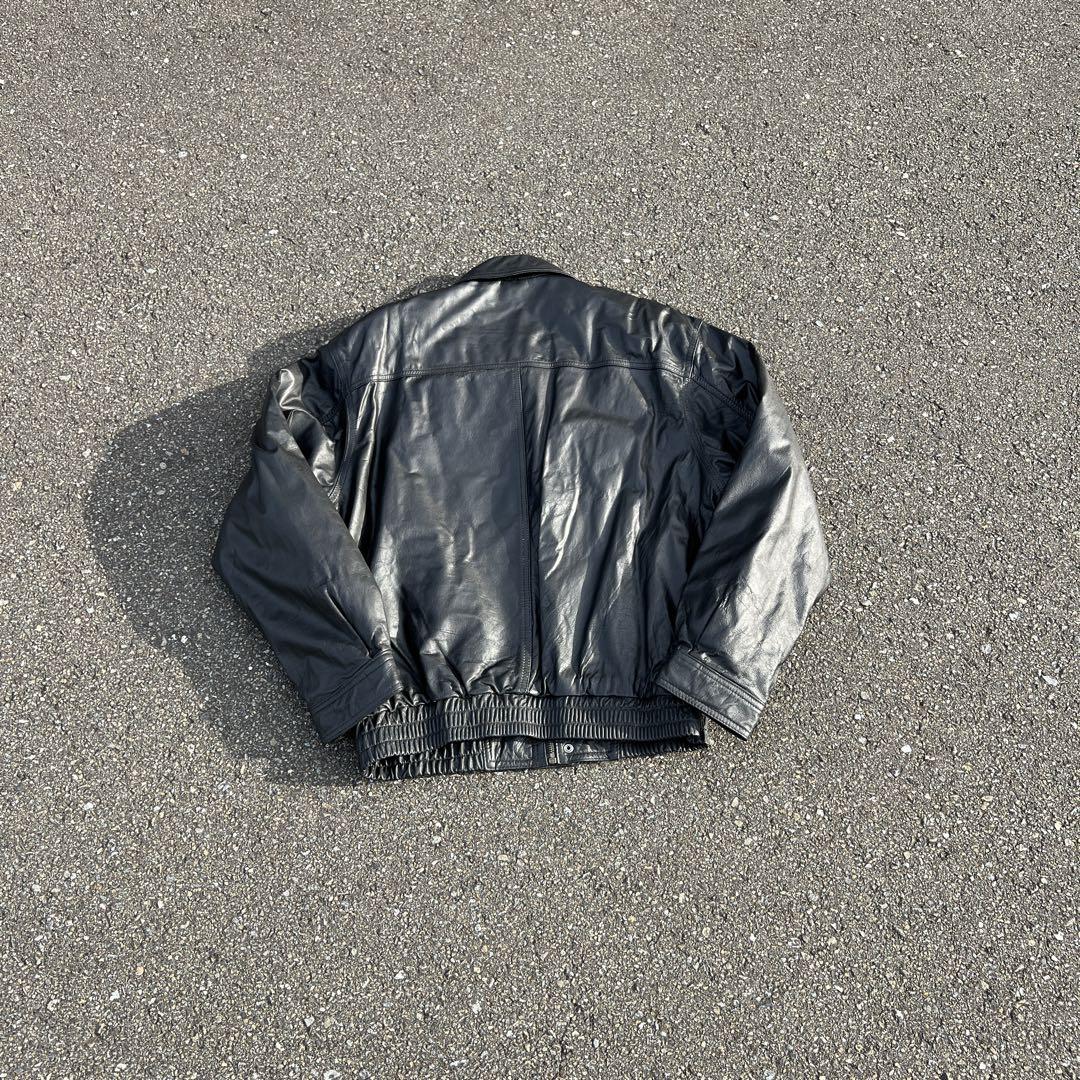 【極美品！】VARIO MAX 短丈90s  レザージャケット　L相当　深水光太