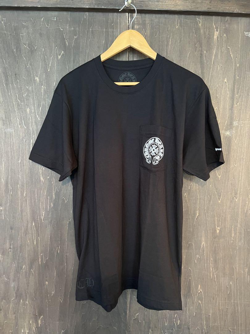 入手困難★送料無料【Chrome Hearts】Tシャツ ブラック HOT色 入手困難 CHROME HEARTS クロムハーツ 黒 ホワイト 半袖