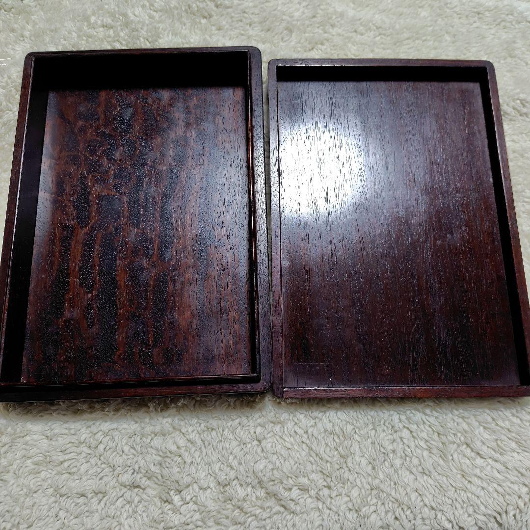 木製　硯箱セット
