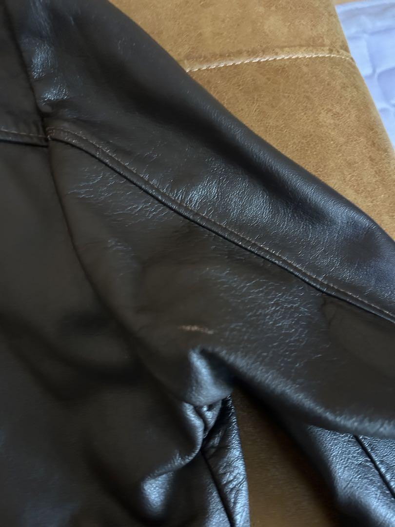 ビンテージ　ショット　schott レザージャケット　2トーン