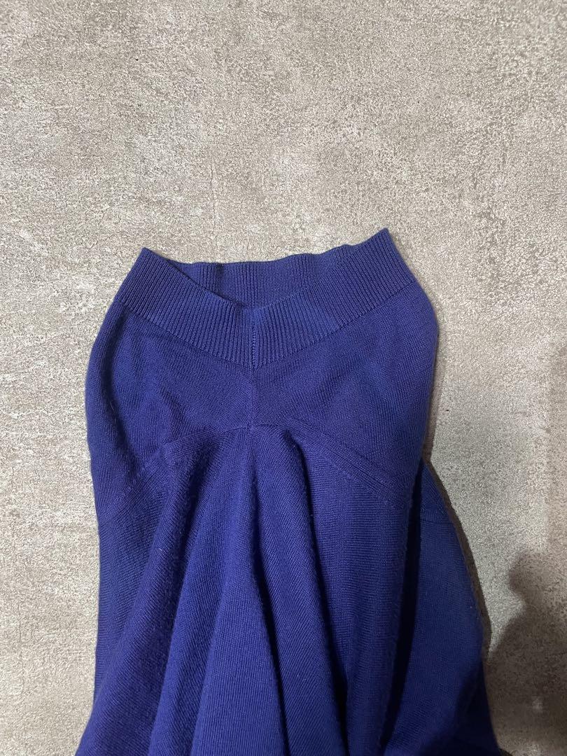 トップス Prada navy knit polo 48