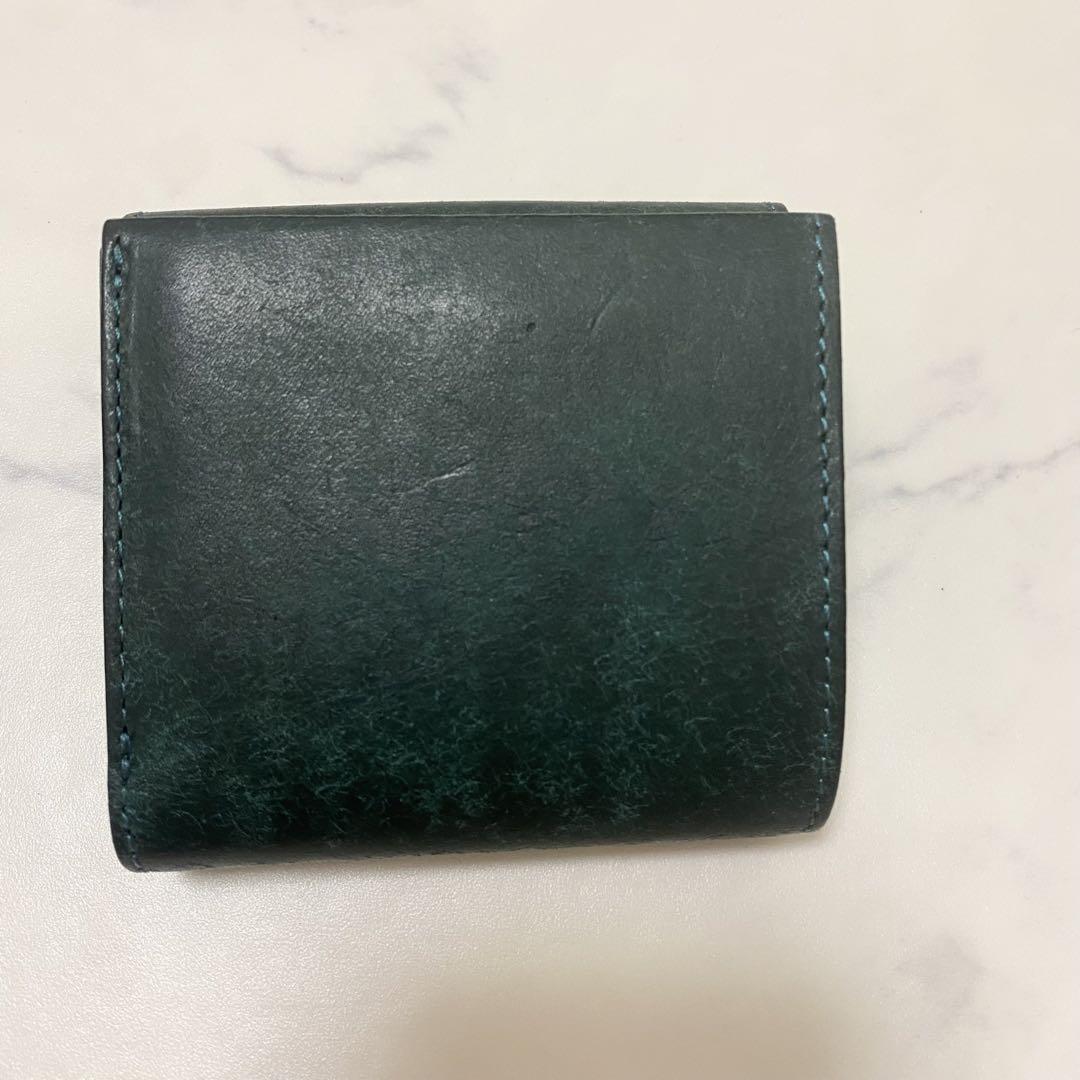 極美品✨　　ビアベリー　ハッチバック　ペトローリオ　プエブロ　財布　二つ折り