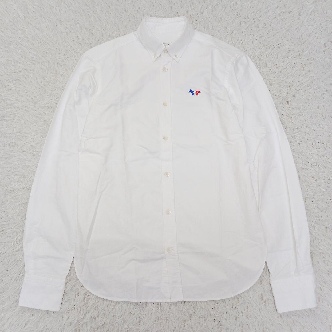 ✨極美品✨メゾンキツネ　オックスフォード ボタンダウン　コットンシャツ　白　36