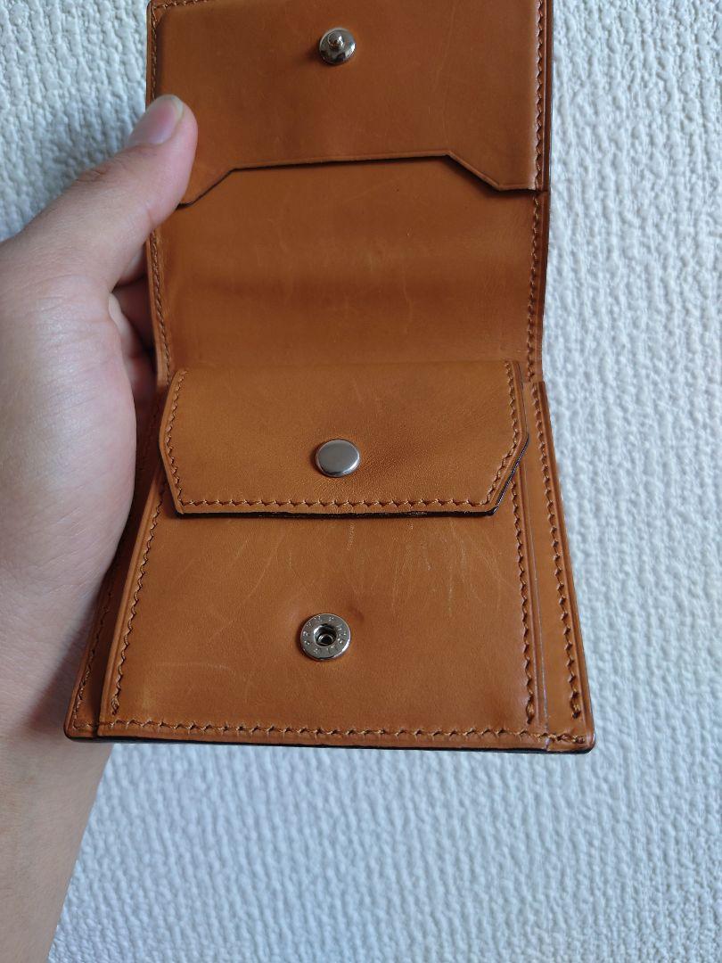 万双 クロコ ミニ財布