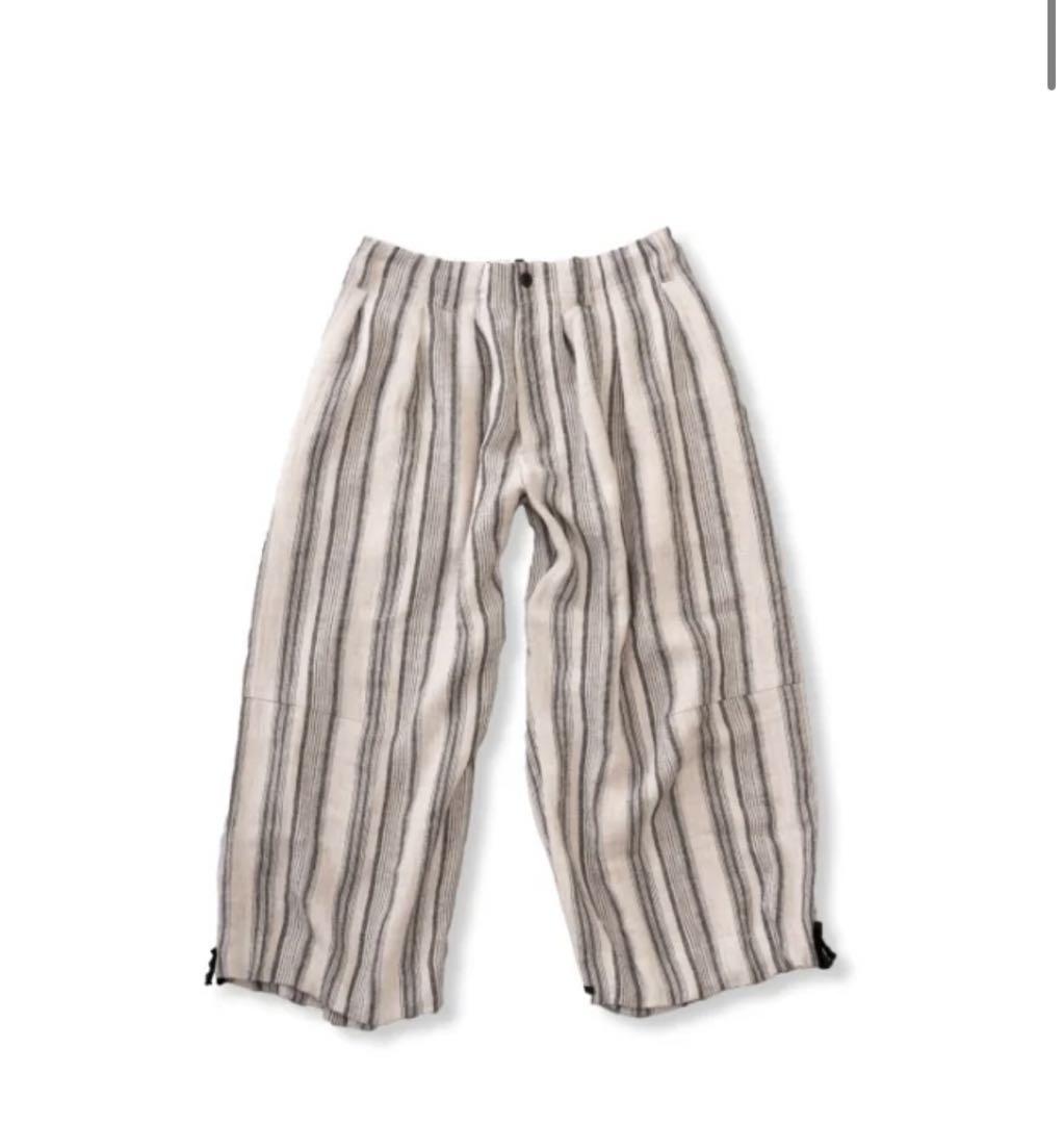 Leh [22SS] X Band Wide Slacks”