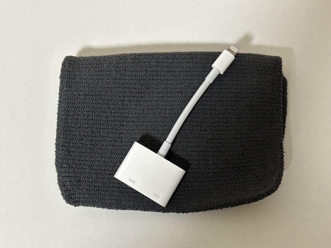 Apple純正 Lightning to Digital AV Adapter - PCケーブル