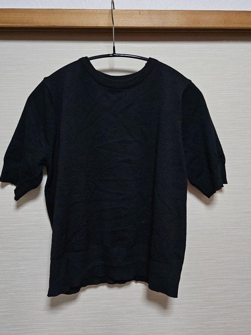 BLAMINK 半袖ニット ブラック size36 2347713036.jpg?1726287871