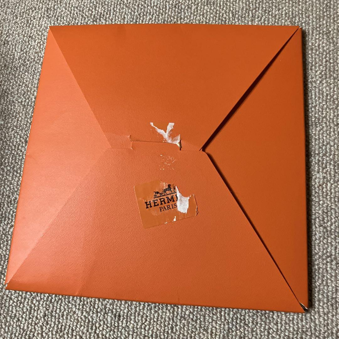【未使用】HERMES （エルメス）海洋テーマ スカーフ 紫系
