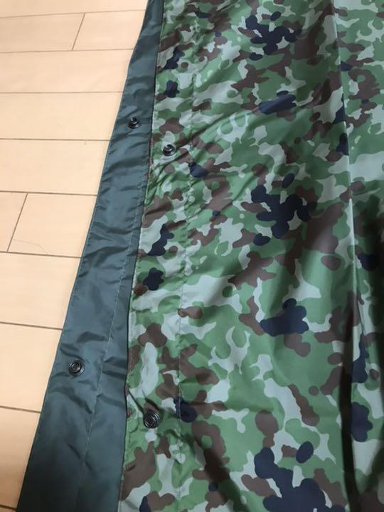 迷彩柄　ポンチョ　合羽　新品未使用
