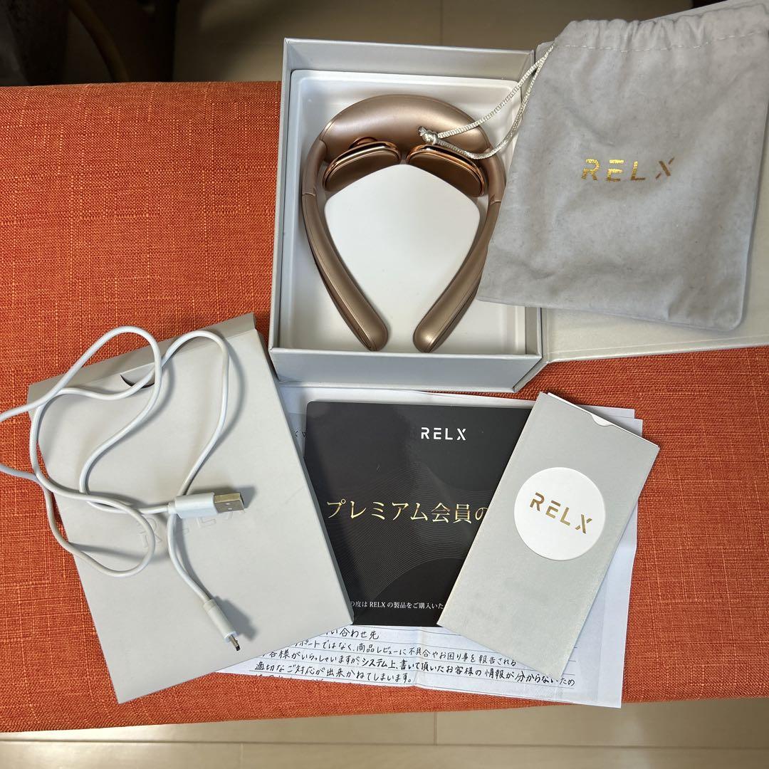 RELX Bluetooth眼圧マッサージャー ローズゴールド RELX Bluetooth眼圧マッサージャー ローズゴールド