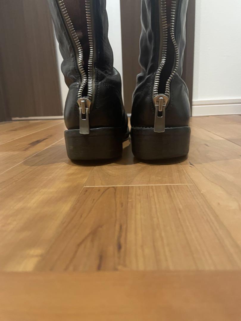 GUIDI（グイディ）バックジップアップブーツ