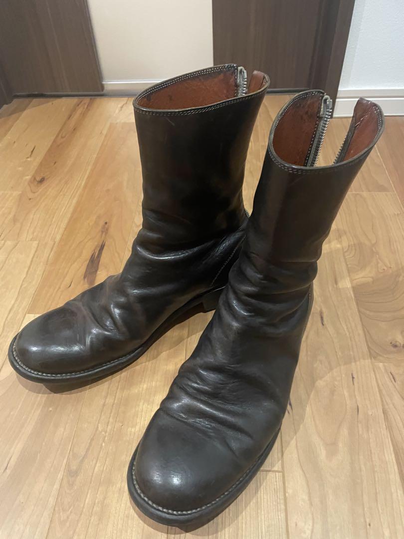 GUIDI（グイディ）バックジップアップブーツ